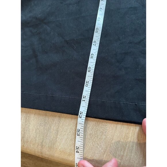 Anthropologie NWT Maeve Cap-Sleeve Slim Midi Dress in Black Size Large - Picture 6 of 6